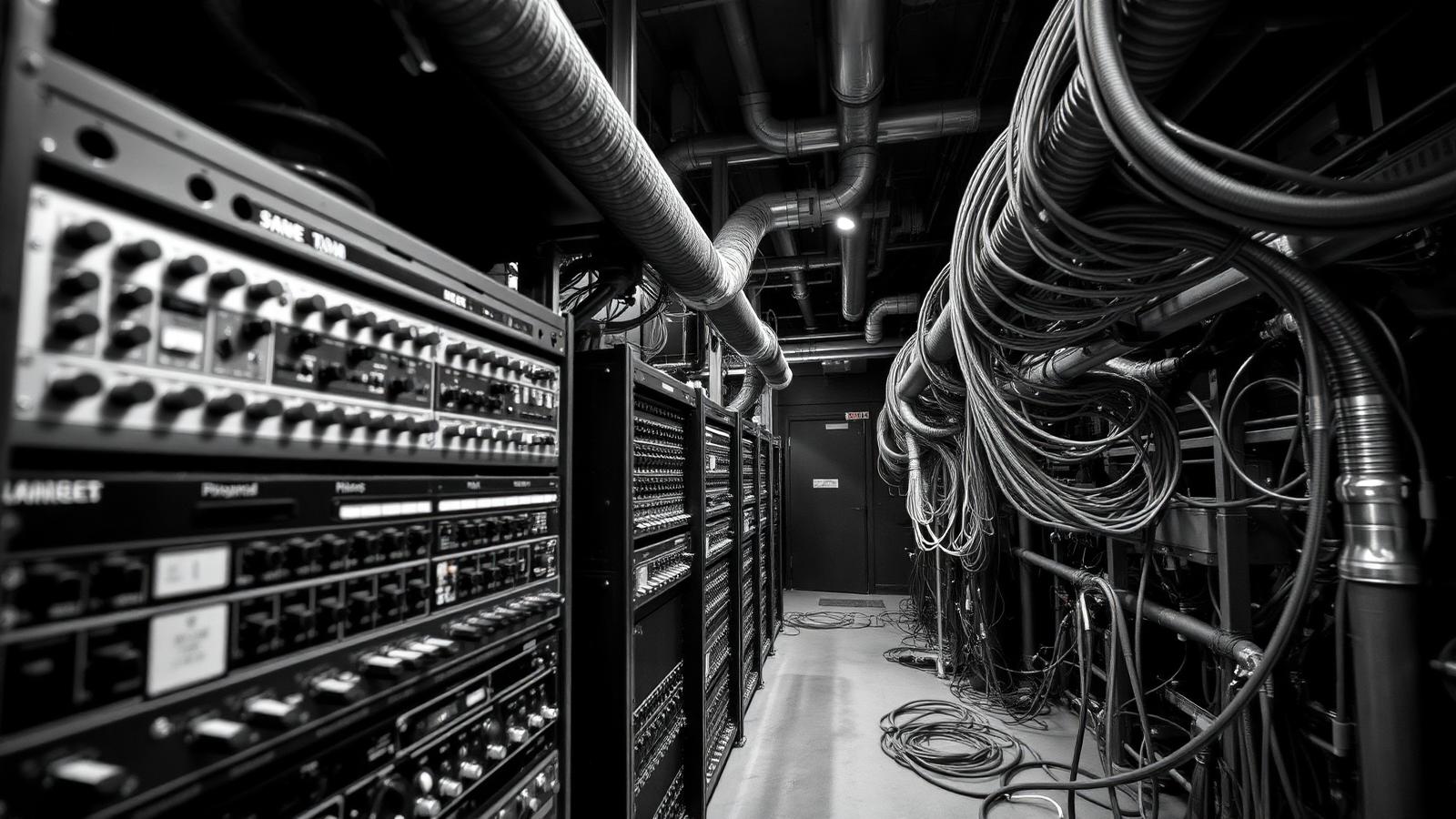 Racks i cablejat tècnic de LAB 33