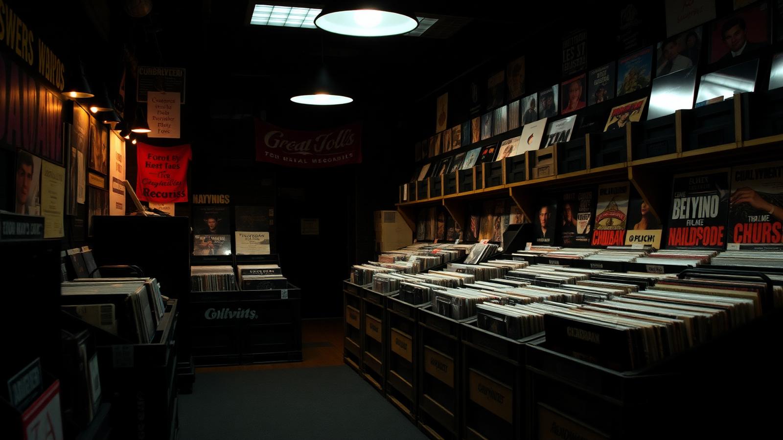 Vinyl Record Store · Online i punts de venda físics